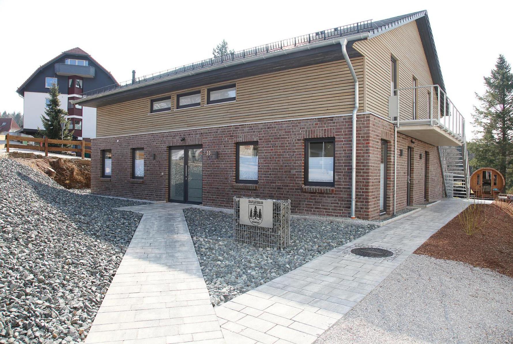 Bergtraum Braunlage Im Harz, 17 Gaeste, Sauna, Pool Villa Exterior photo